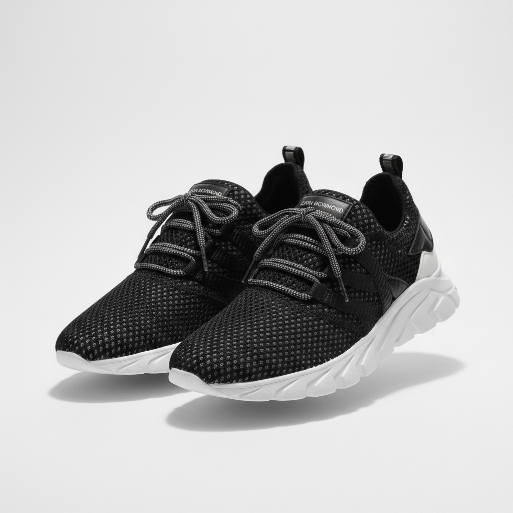 Кроссовки высокая подошва сетка — фото 3