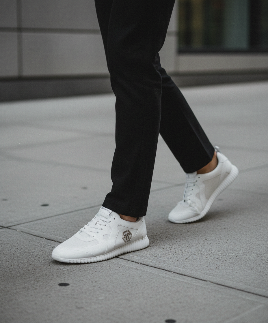 Кроссовки лого — фото 3