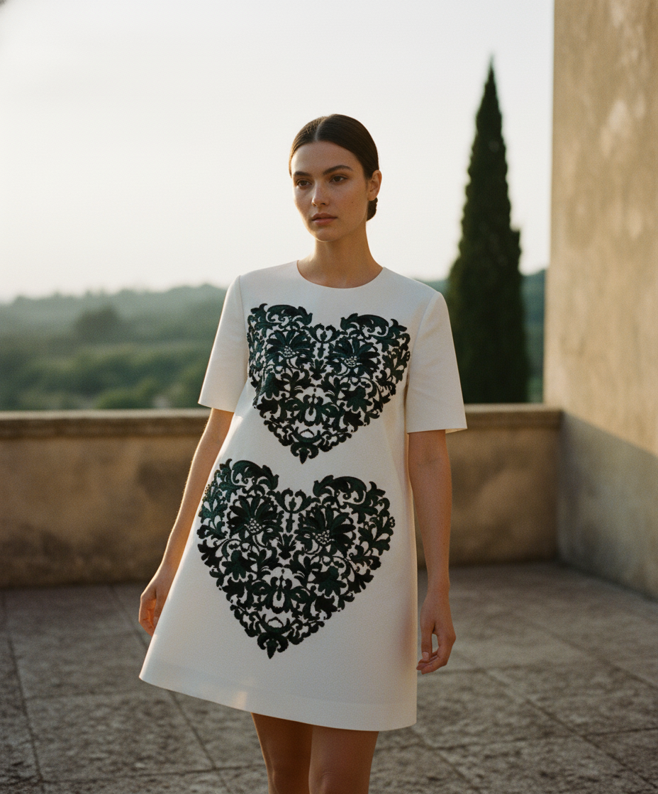 Как носить мини-платье днём