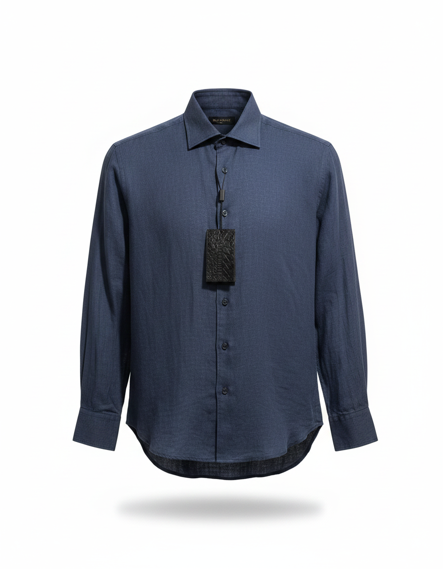 Рубашка лен дл рукав