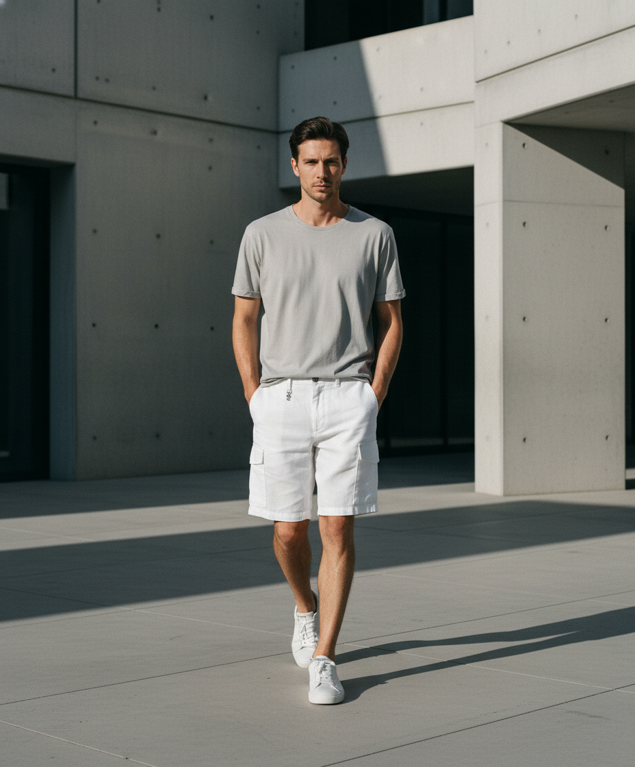 Шорты лен — фото 3